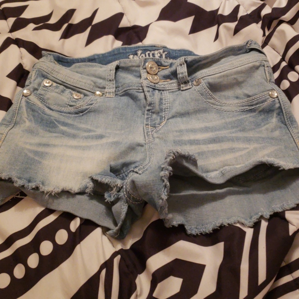 Light blue shorts